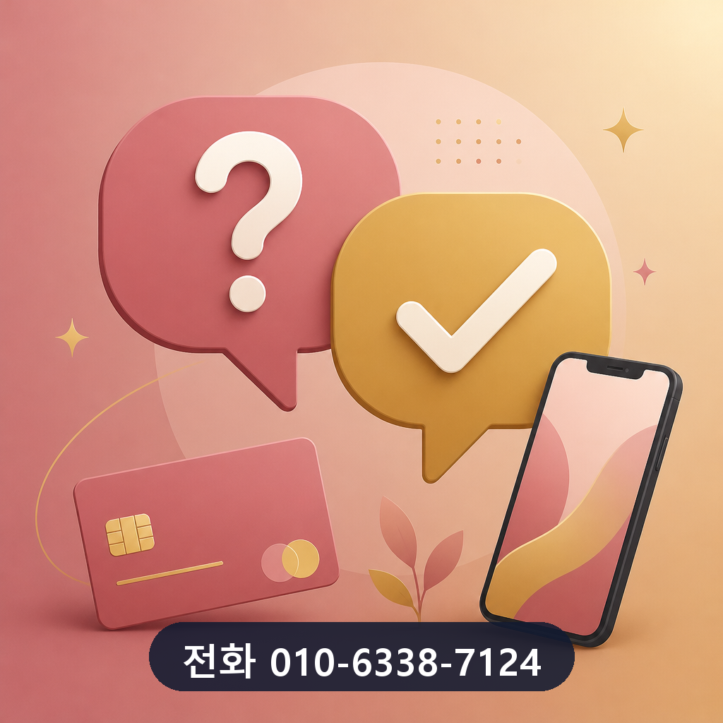 카드 할부 현금화 자주 묻는 질문 이미지